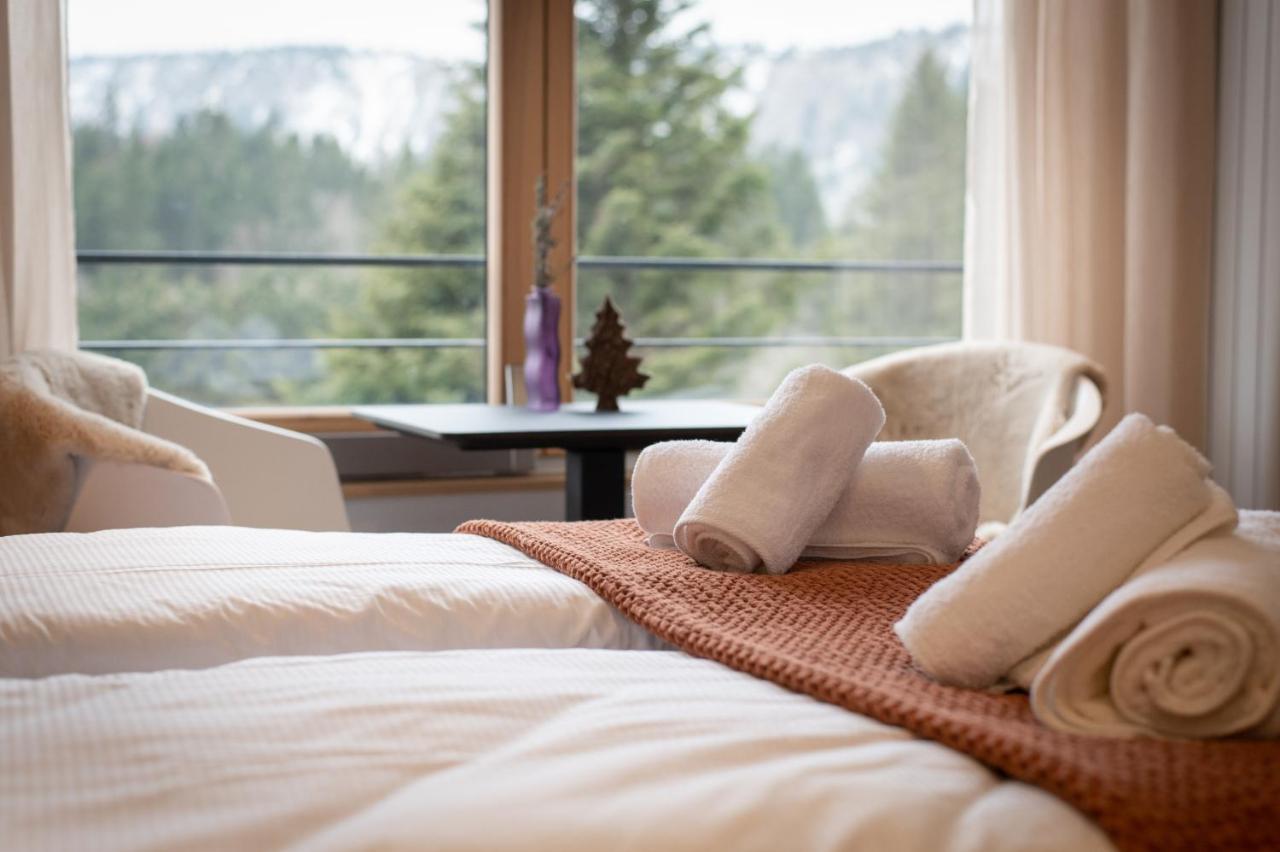 Terre De Sapins - Gites Nature Haut De Gamme Avec Sauna Au Coeur Du Lac Blanc Orbey Eksteriør bilde
